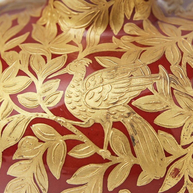Фарфоровая ваза английской мануфактуры Royal Crown Derby 