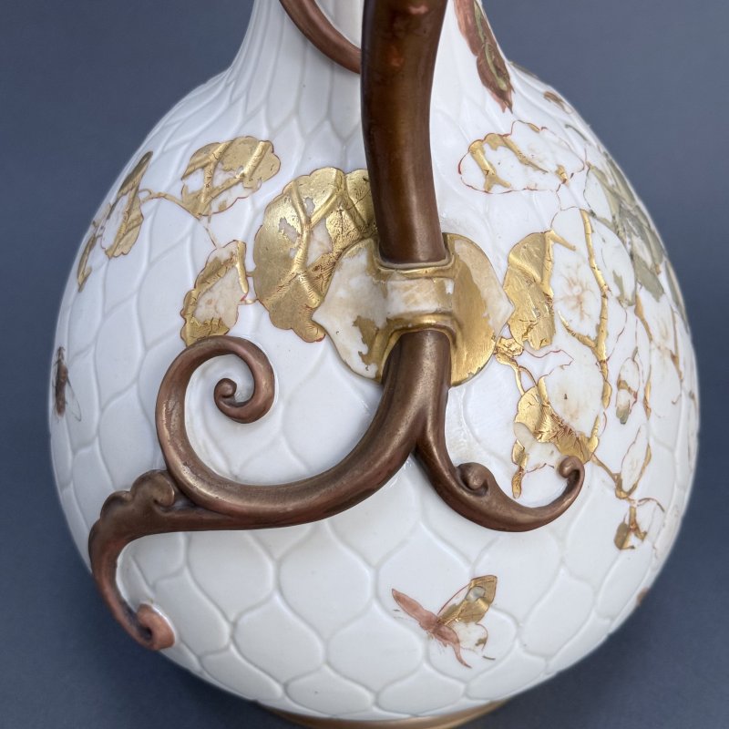 Пара кувшинов Royal Worcester Англия 1884-1886 г