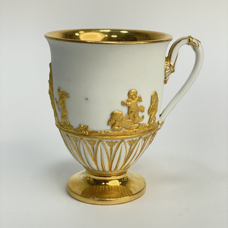 Набор из 4 предметов Meissen 1814-1824 года (к)