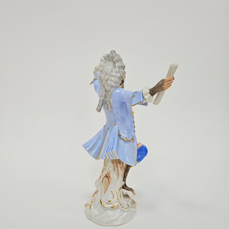 Статуэтка Дирижер обезьяньего оркестра Meissen (Н)