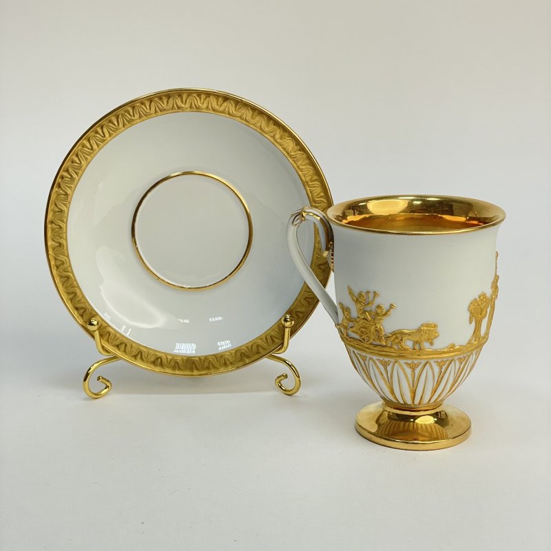 Набор из 4 предметов Meissen 1814-1824 года (к)