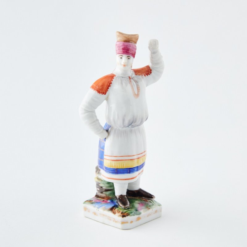 Завод братьев Козловых. Старинная фигурка в русском стиле