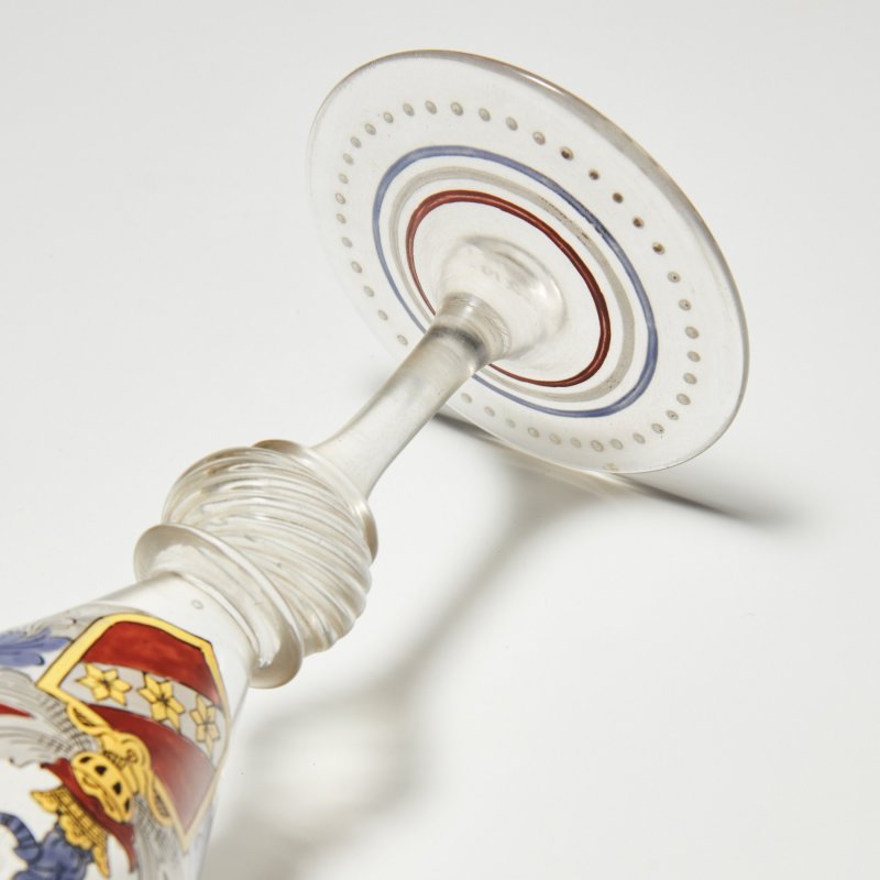 Германия. Старинный бокал Wappengias Ref 