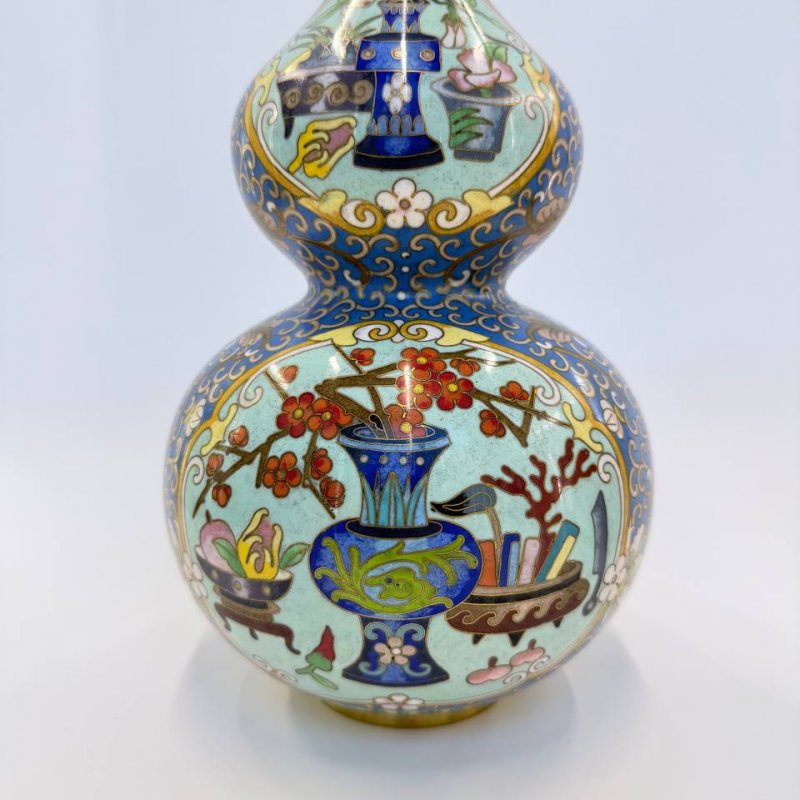  Редкие парные китайские вазы (Д)