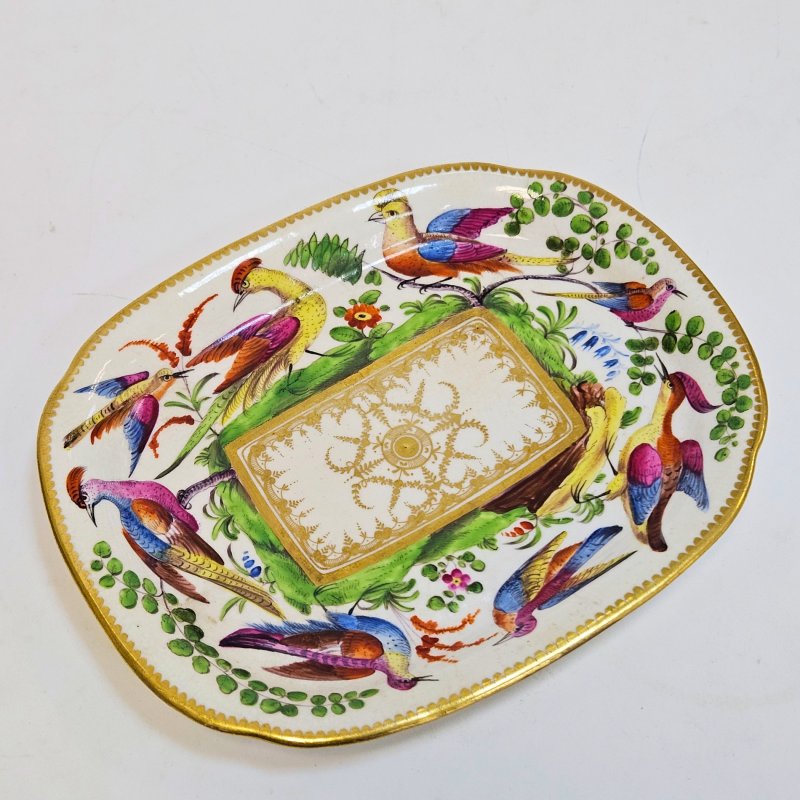 Блюдо Coalport 1820-1829 Англия (д)