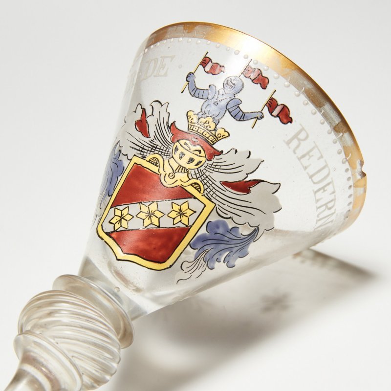 Германия. Старинный бокал Wappengias Ref 
