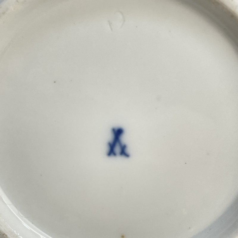 Набор из 4 предметов Meissen 1814-1824 года (к)