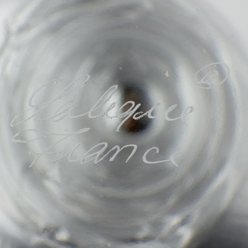 Хрустальная коллекционная ваза «Hirondelles» (Ласточки) Lalique