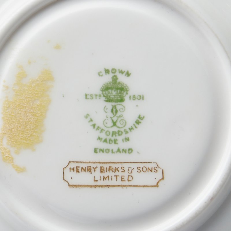 Чайная пара Crown Staffordshire