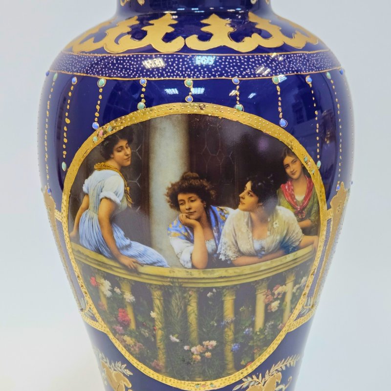 Элегантная Ваза Royal Limoge Франция 1900 гг