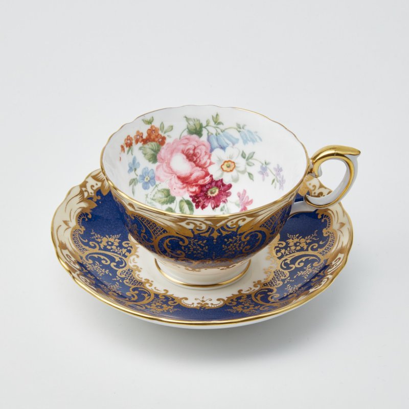 Чайная пара Сrown Staffordshire