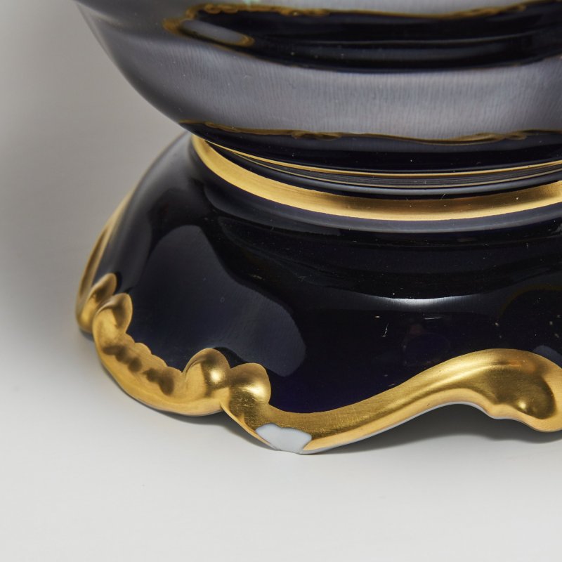 Ваза с крышкой Rosenthal 1962 Германия (д)