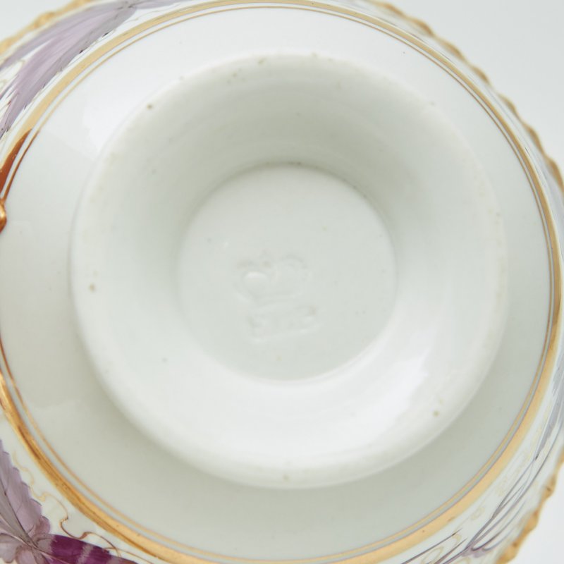 Старинная чайная пара ручной работы, период Barr Flight&Barr