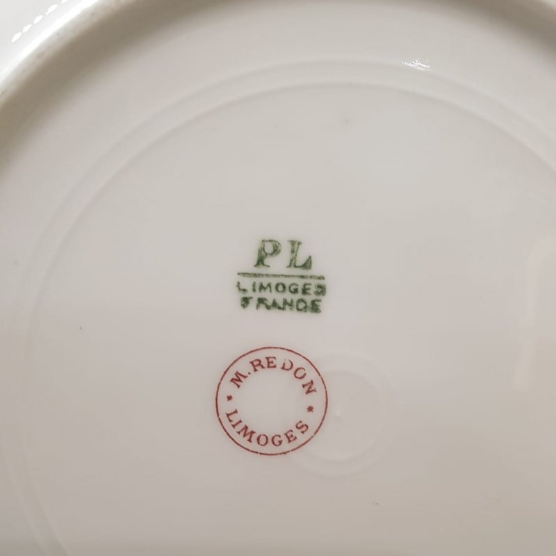 Сет 6 пирожковых тарелок Limoges