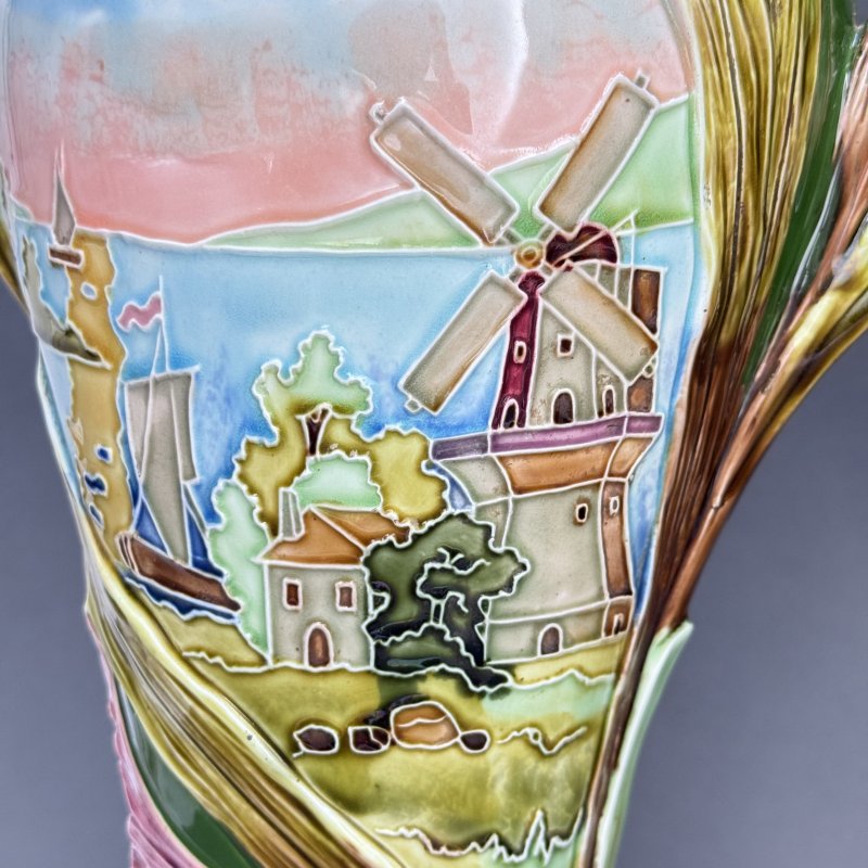 Парные керамические вазы Европа 20 век