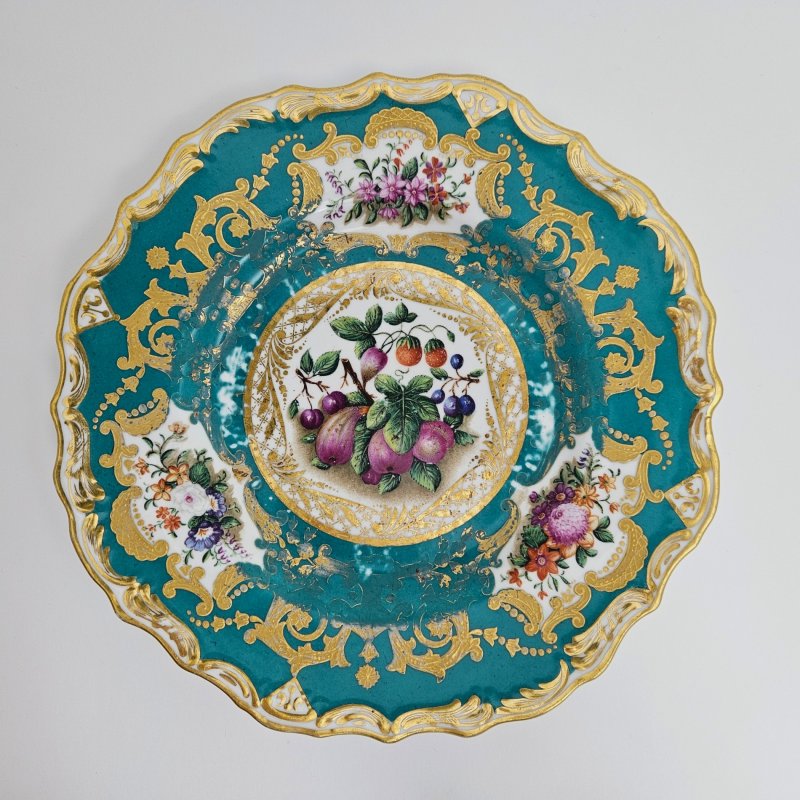 Декоративная фарфоровая тарелка ИФЗ Николай I 1825-1855гг