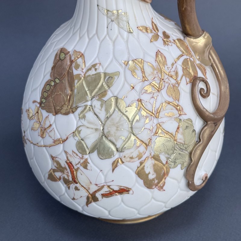Пара кувшинов Royal Worcester Англия 1884-1886 г