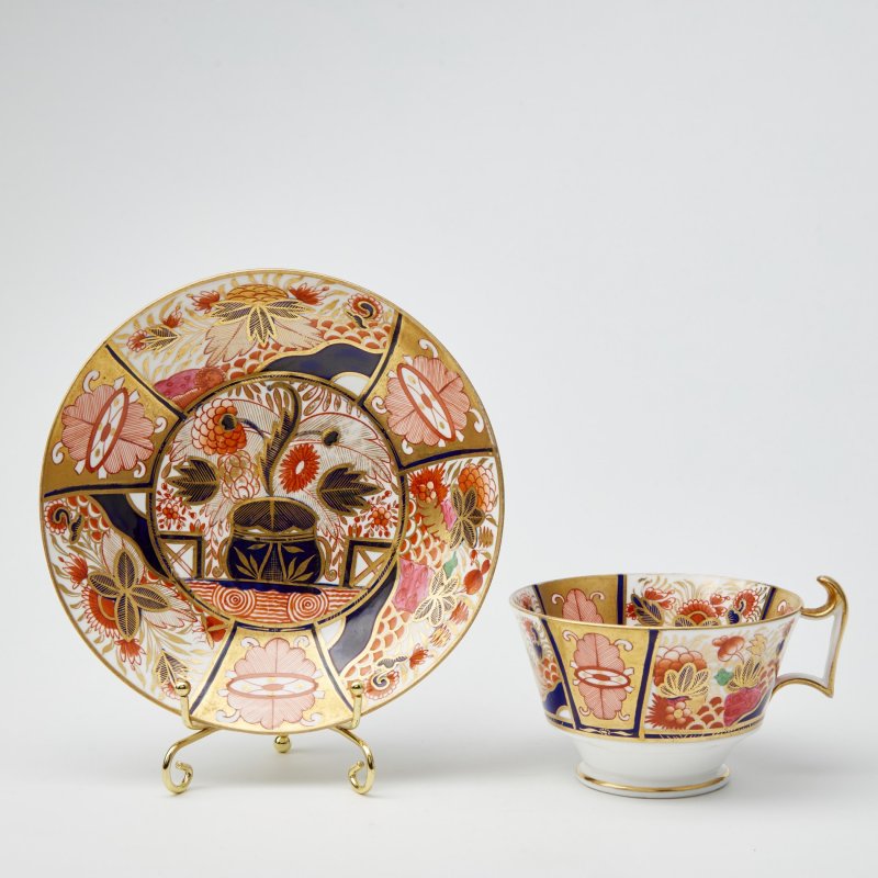 Редкая старинная чайная пара