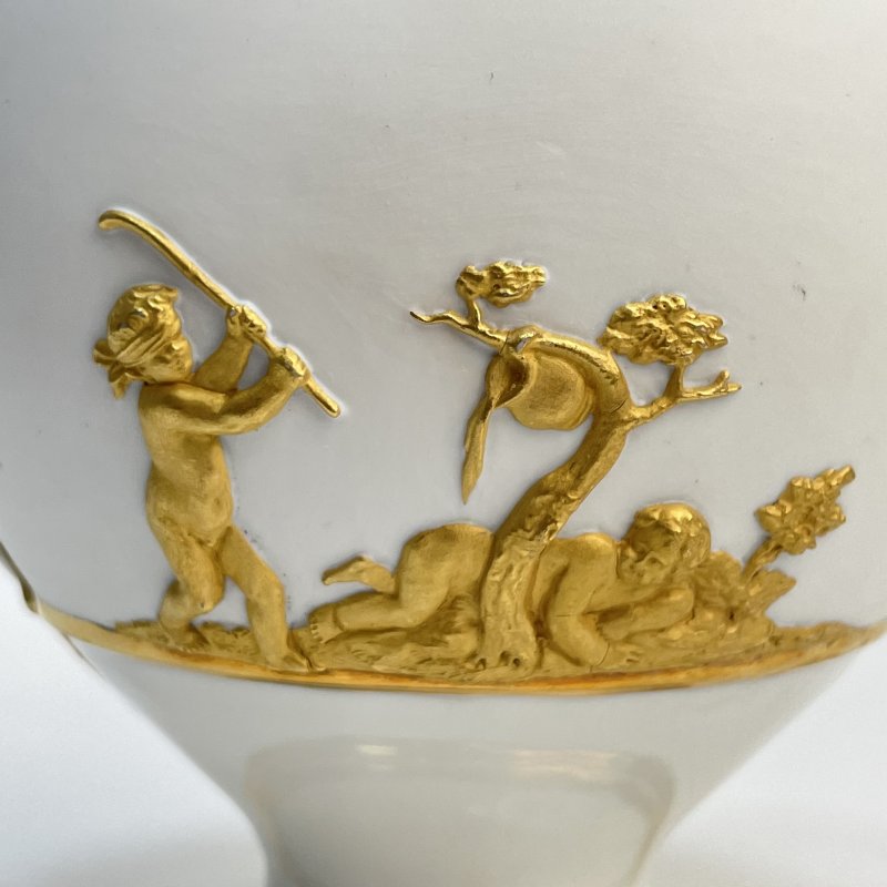 Набор из 4 предметов Meissen 1814-1824 года (к)