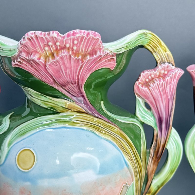 Парные керамические вазы Европа 20 век