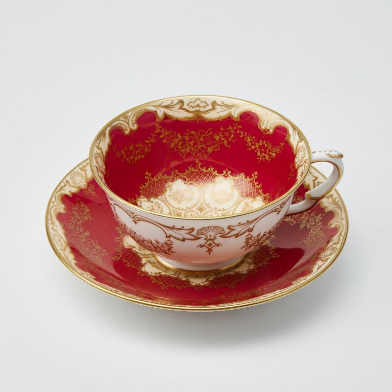 Чайная пара Crown Staffordshire