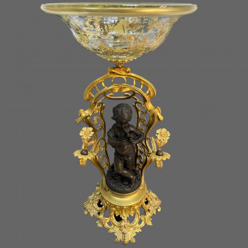 Ваза-центрпис Baccarat середина 19 в