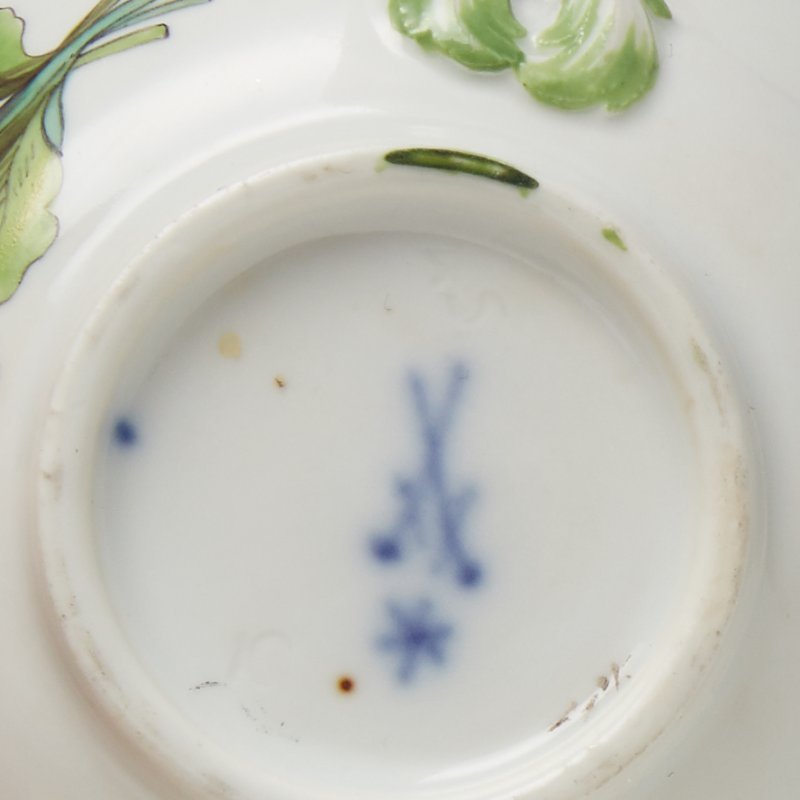 Кофейная пара Meissen клеймо периода Marcolini