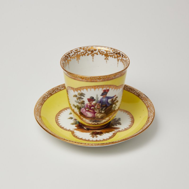 Чайная пара  Meissen