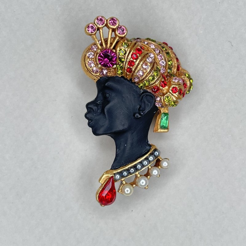  Брошь Blackamoor Askew London 1990-2000гг  
