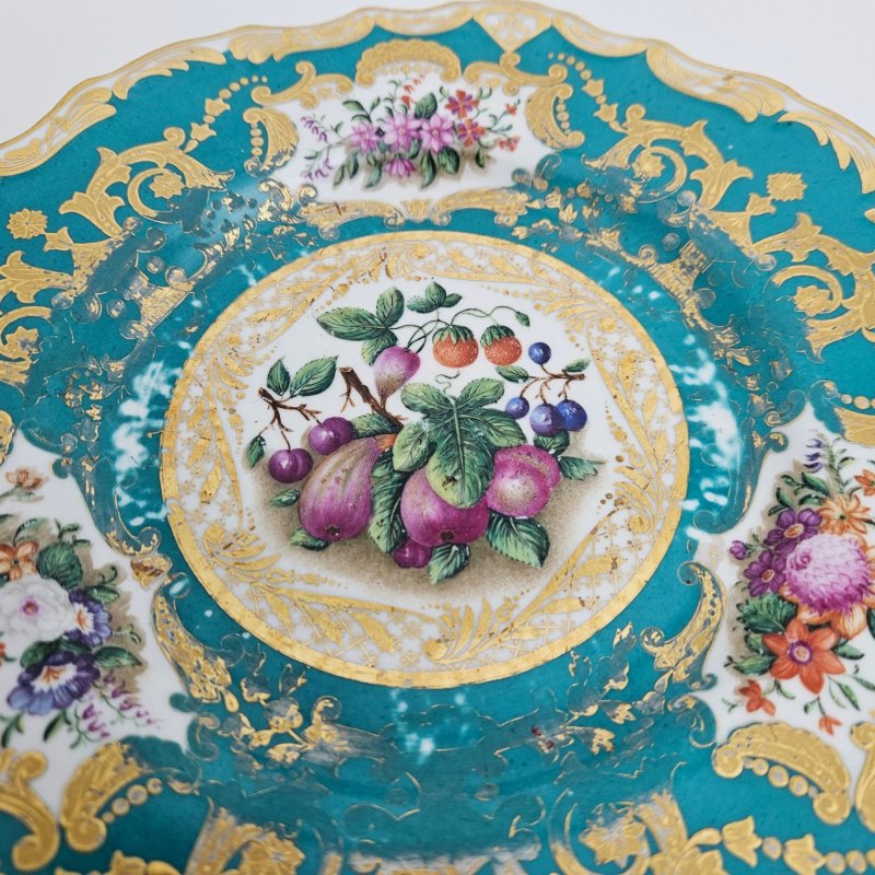 Декоративная фарфоровая тарелка ИФЗ Николай I 1825-1855гг