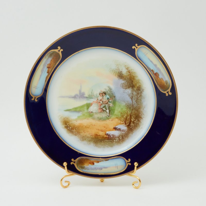 Сет 6 пирожковых тарелок Limoges