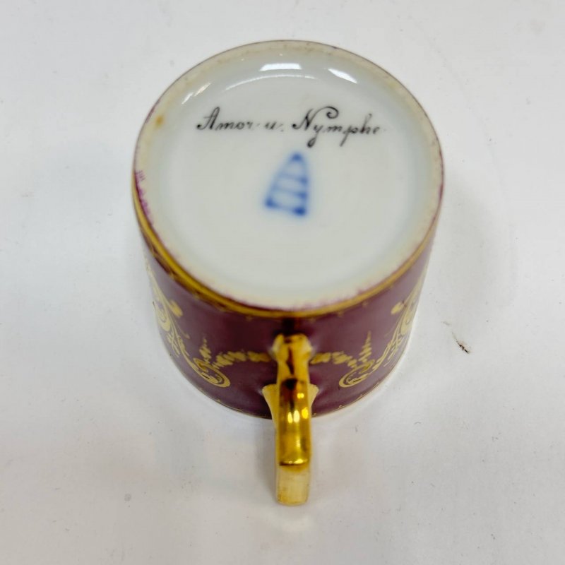 Кофейная пара Амур и Нимфа Royal Vienna (Д)