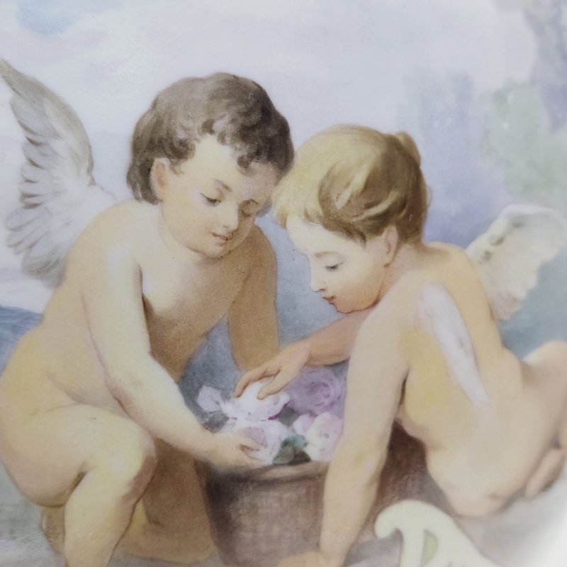 Ваза с крышкой на пьедестале в стиле модерн Пиркенхамер