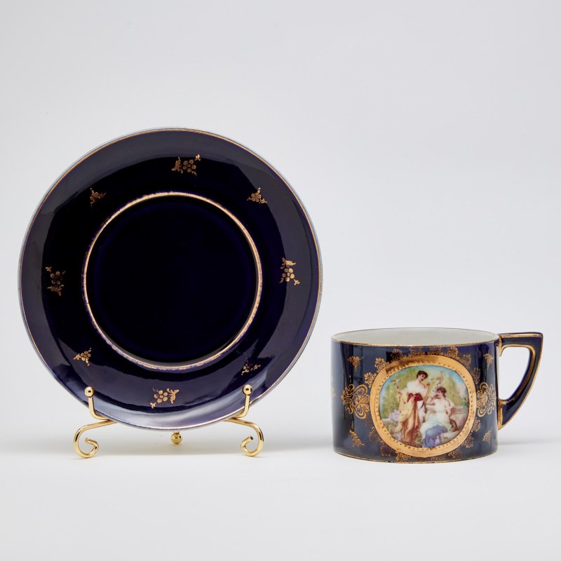 Сервиз молочник сахарница 2 чайные пары