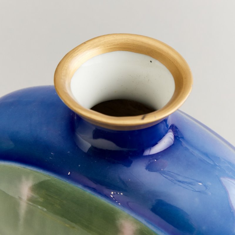 Ваза с лебедями (редкое клеймо)