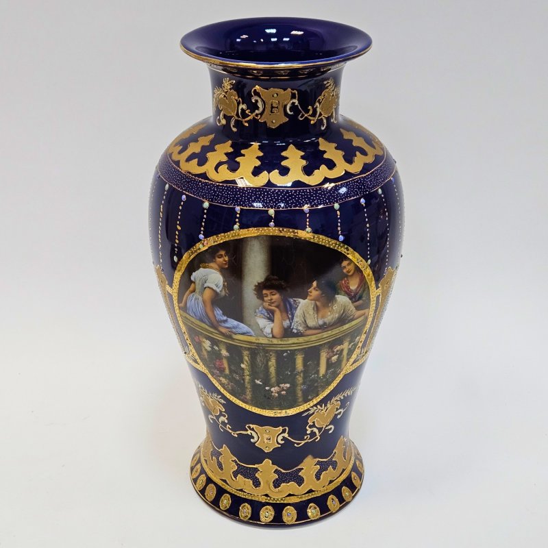 Элегантная Ваза Royal Limoge Франция 1900 гг