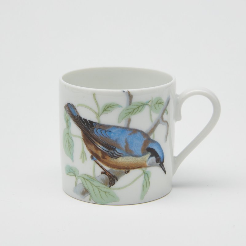 Кофейная пара с птицей Limoges