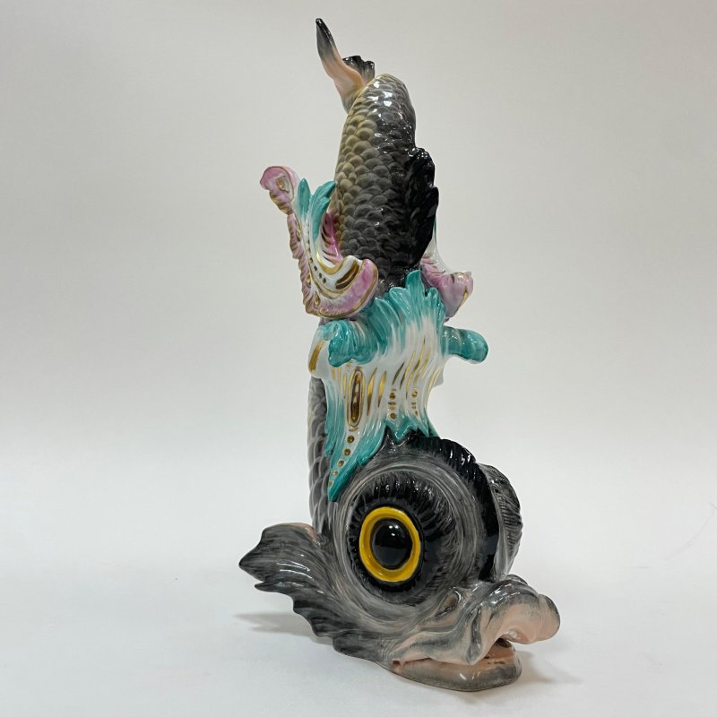 Набор из 3х фигурок Дельфины Meissen 1800е г (к)