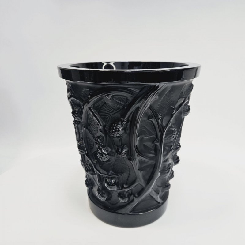 Ваза Mures Noir Lalique Ежевика черная