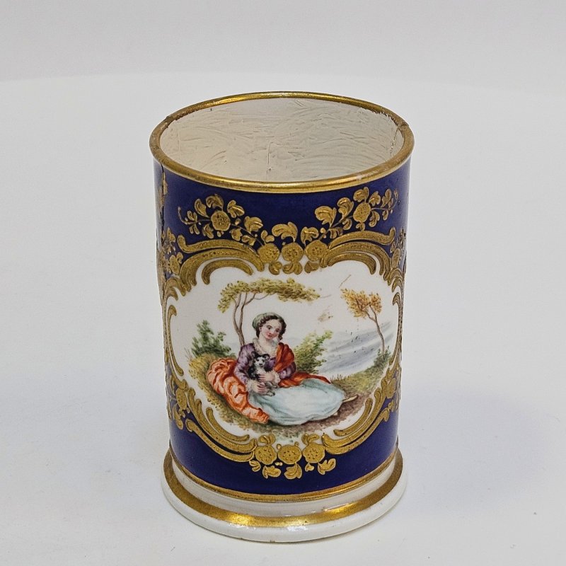 Ваза с росписью Royal Worcester