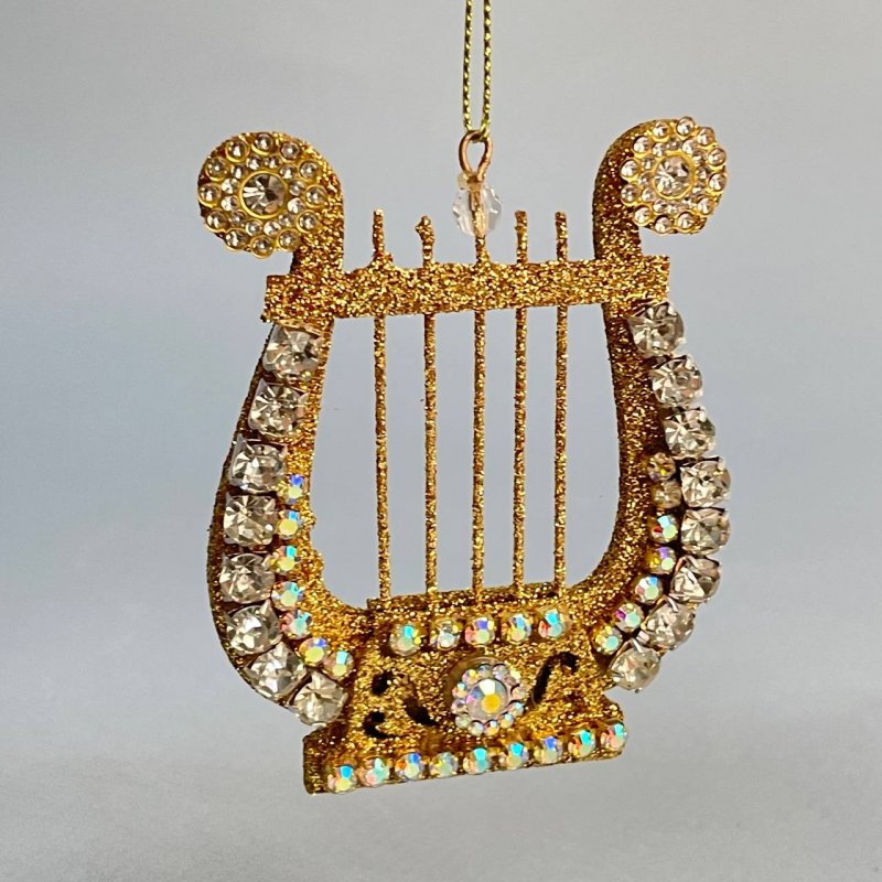 Елочная игрушка Арфа