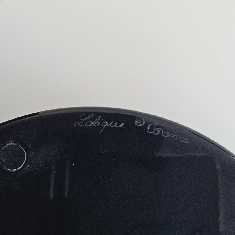Ваза Mures Noir Lalique Ежевика черная