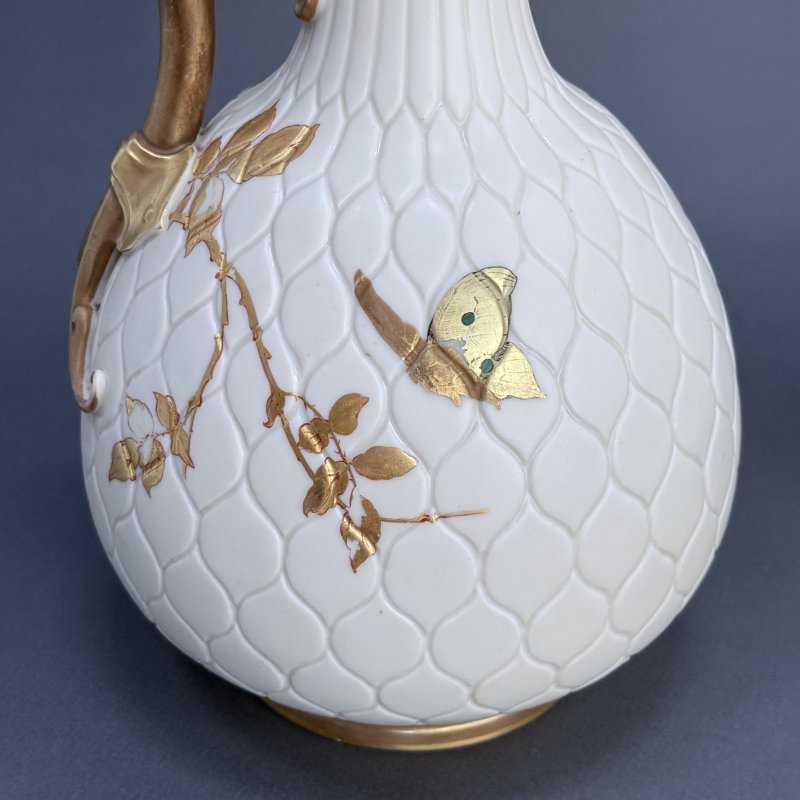 Пара кувшинов Royal Worcester Англия 1884-1886 г