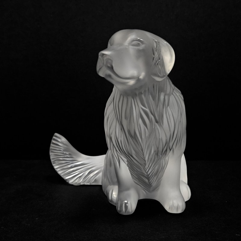 Статуэтка Ретривер Lalique 