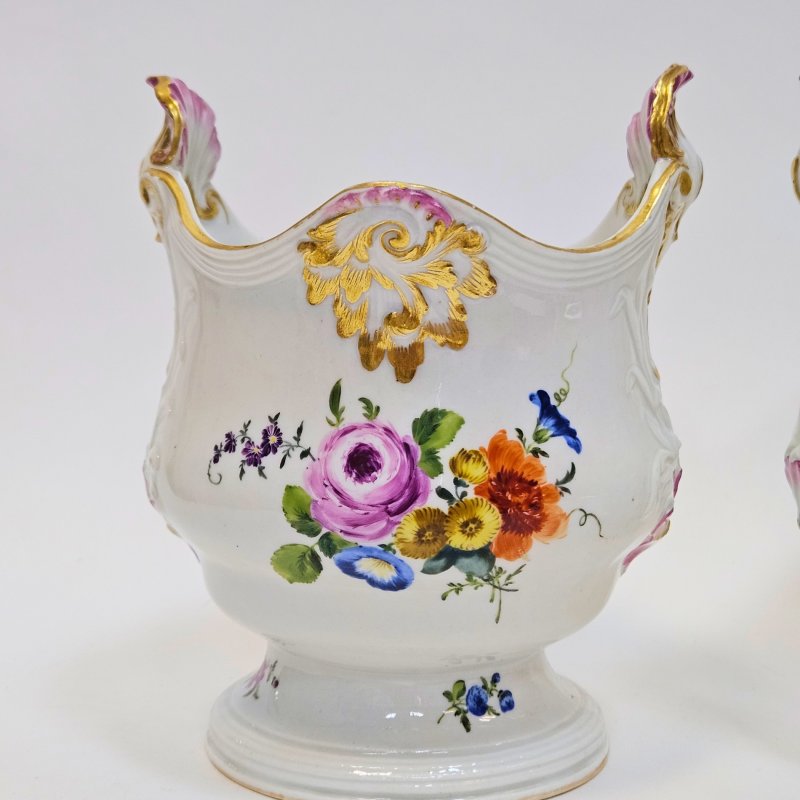 Кашпо Meissen с цветами (к)