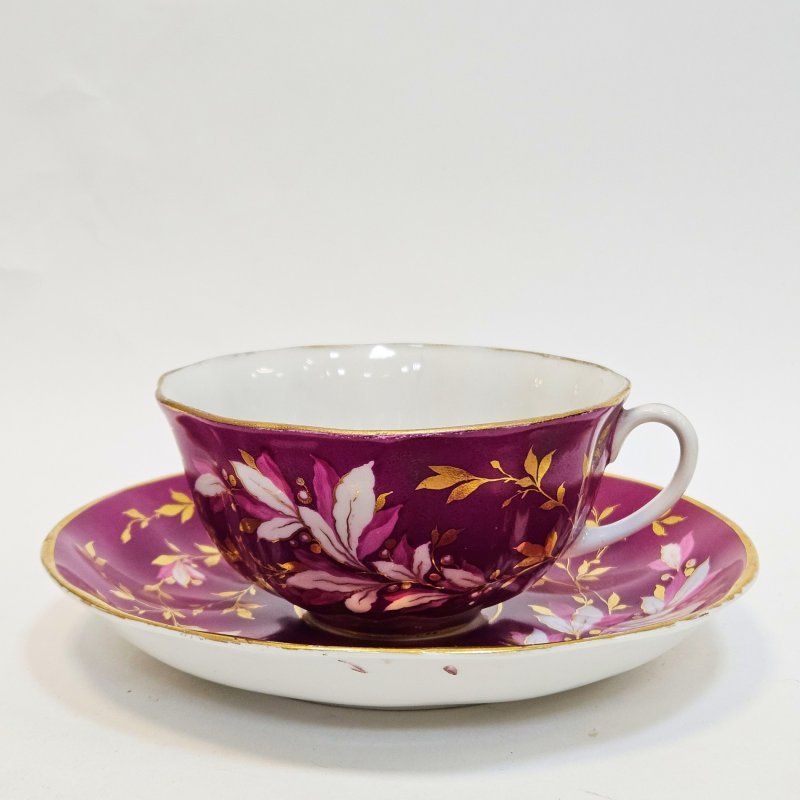 Чашка с блюдцем ав. Городничев