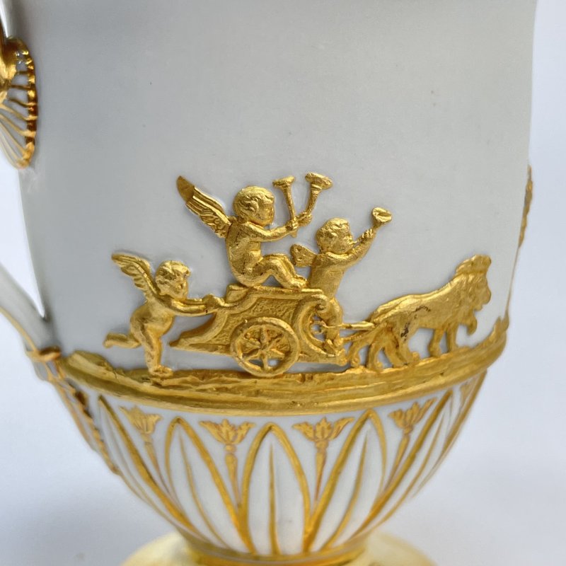 Набор из 4 предметов Meissen 1814-1824 года (к)