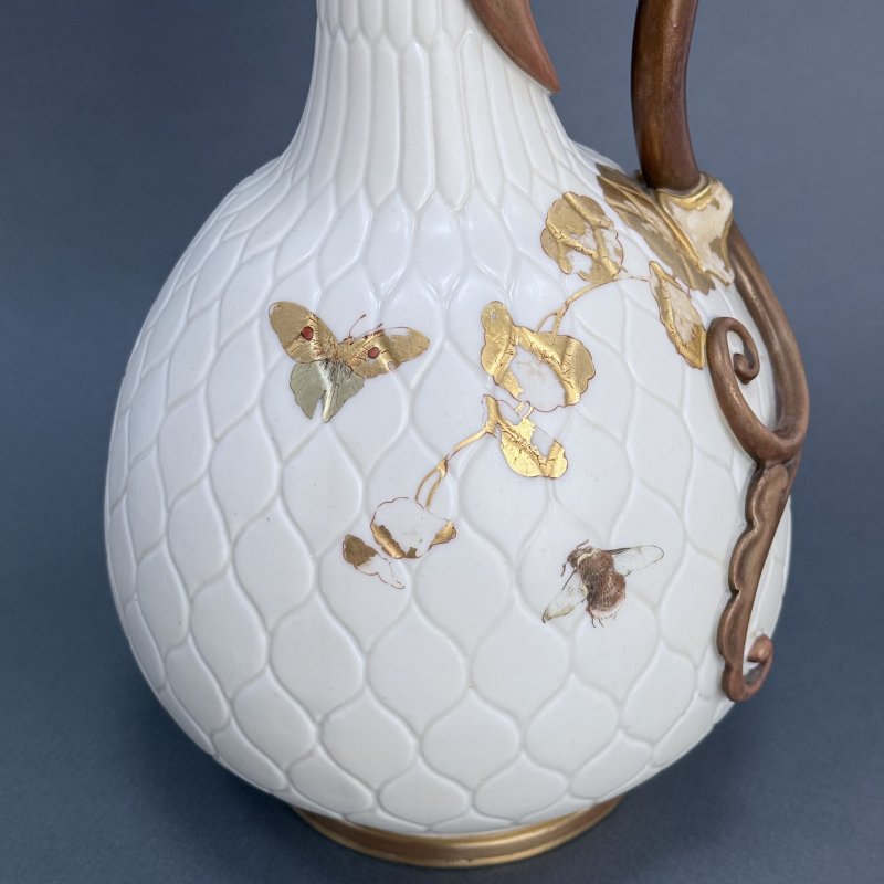 Пара кувшинов Royal Worcester Англия 1884-1886 г