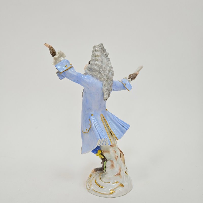 Статуэтка Дирижер обезьяньего оркестра Meissen (Н)