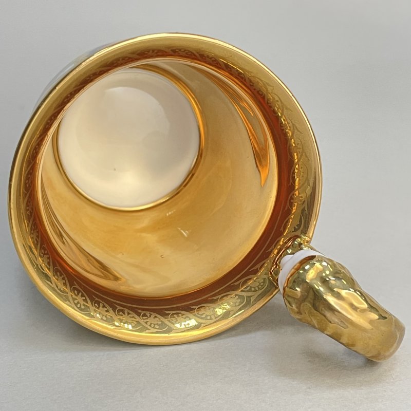 Чашка с блюдцем для шоколада 1950-1960 гг. Европа